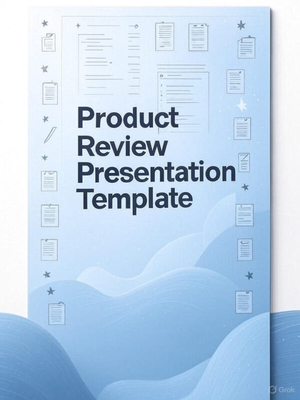 Product Review Template